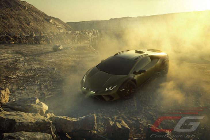 limited-edition 610-horsepower lamborghini huracán sterrato is made for playing in the dirt
