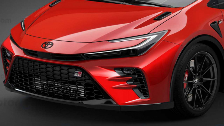 toyota gr prius renderings imagine a performance hybrid that won't exist
