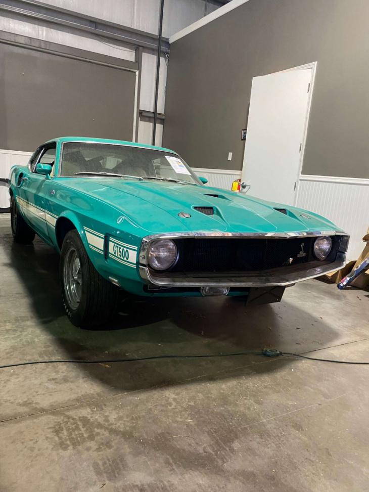 bring home this highly original 428 powered 1969 shelby gt500