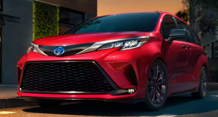 does the 2023 toyota sienna get better gas mileage than a rav4?