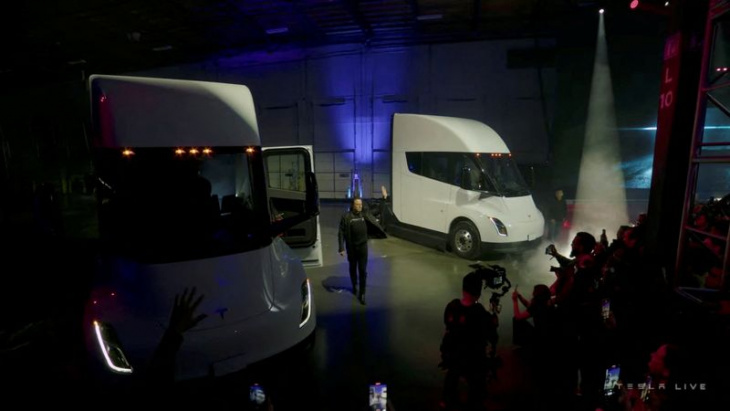 tesla delivers first semi truck without update on output, pricing