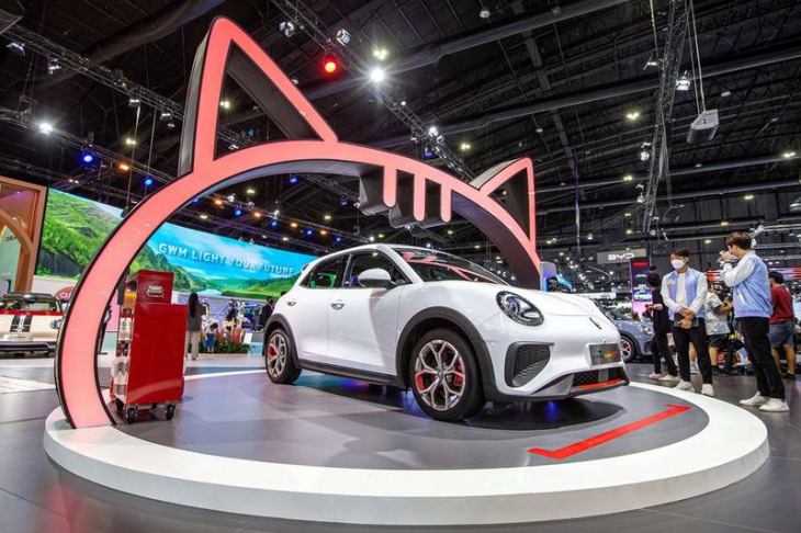 chinese-made evs shine at thailand motor show