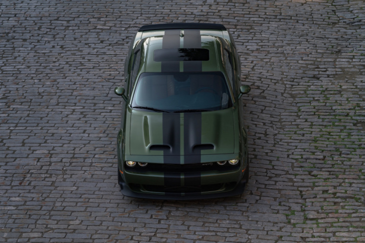 manual returns to dodge challenger srt hellcat for final year