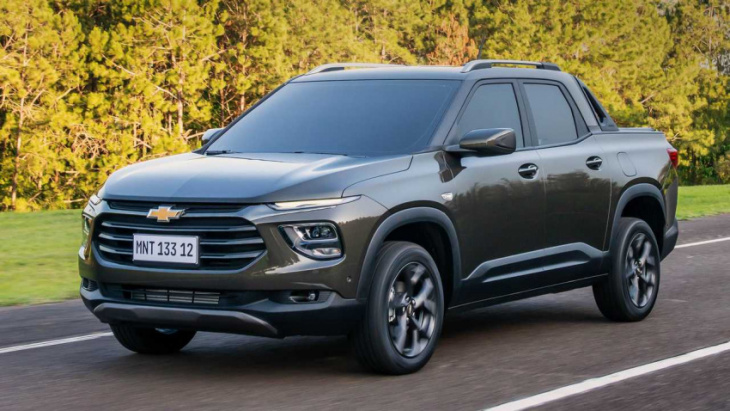 2023 chevrolet montana unveiled in brazil with 1.2-liter turbo