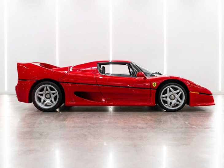 one of the best ferrari f50s is being sold next week at rm sotheby's miami auction
