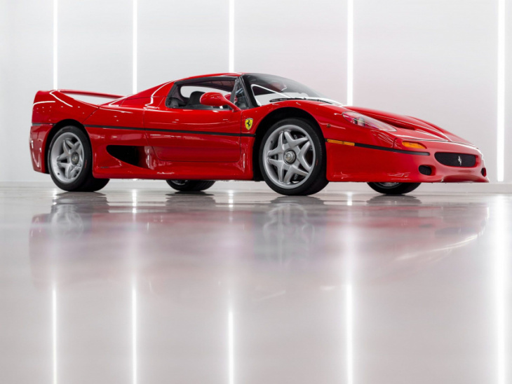 one of the best ferrari f50s is being sold next week at rm sotheby's miami auction