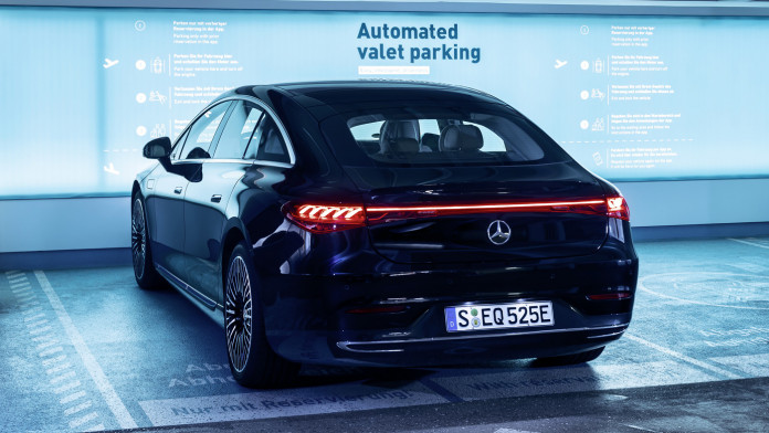 to save you time, mercedes-benz and bosch debut world’s first l4 driverless valet parking