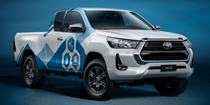 toyota to develop fc hilux with uk government support