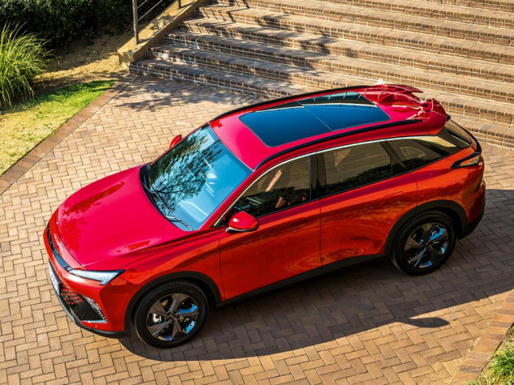 does the baic beijing x55 have a sunroof?