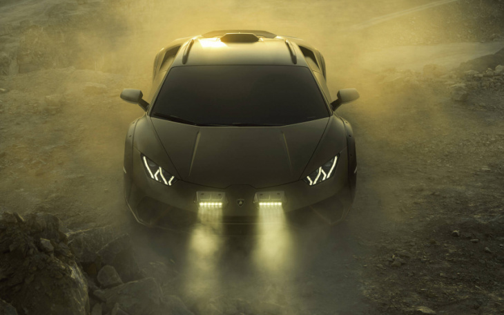 2023 lamborghini huracán sterrato is your rally-prepped exotic
