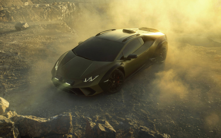 2023 lamborghini huracán sterrato is your rally-prepped exotic