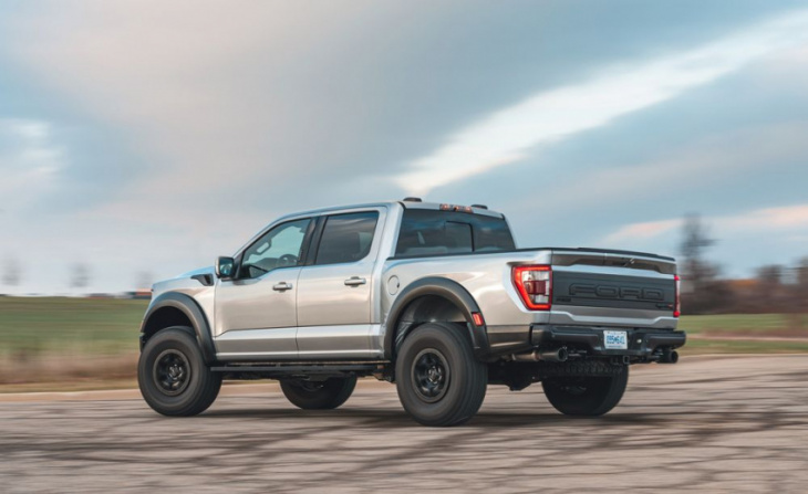 ford f-150 raptor r acceleration is wild but weird: you have to use the 'auto hold' feature