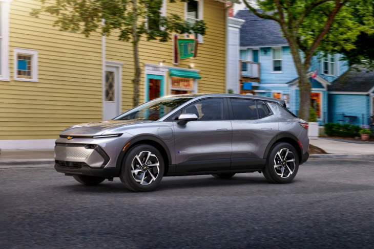 2024 chevy equinox ev strives for futuristic styling & affordable pricing