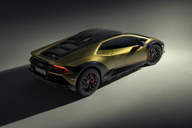 the lamborghini huracan sterrato is a lust-worthy off-road supercar