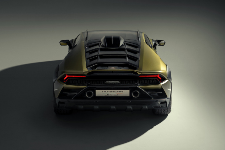 the lamborghini huracan sterrato is a lust-worthy off-road supercar