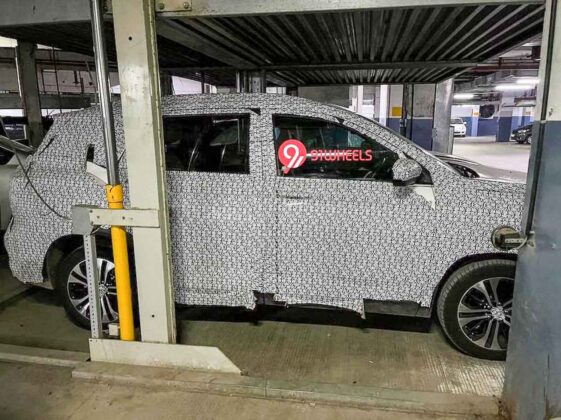 2023 mg hector plus facelift spied for first time – 6 seater suv