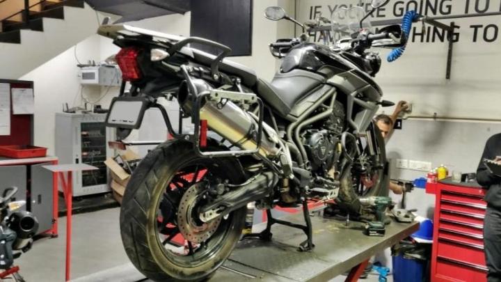 how a regular service of my triumph tiger ended up with a 2.5 lakh bill