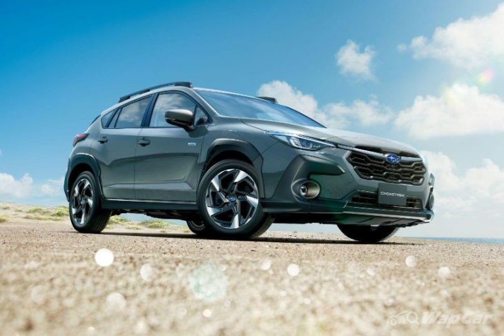 sacrilegious? there's now a fwd subaru crosstrek (xv) in japan, price equals to rm 86k