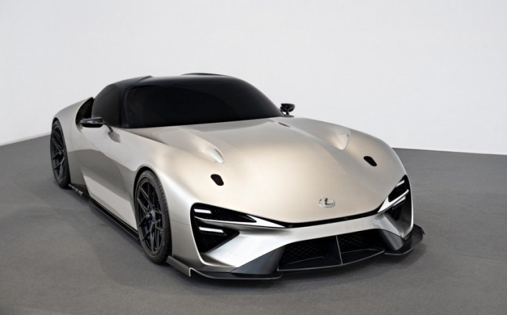 lexus is working on an electric supercar that hits 62mph in two seconds and may even have a manual gearbox