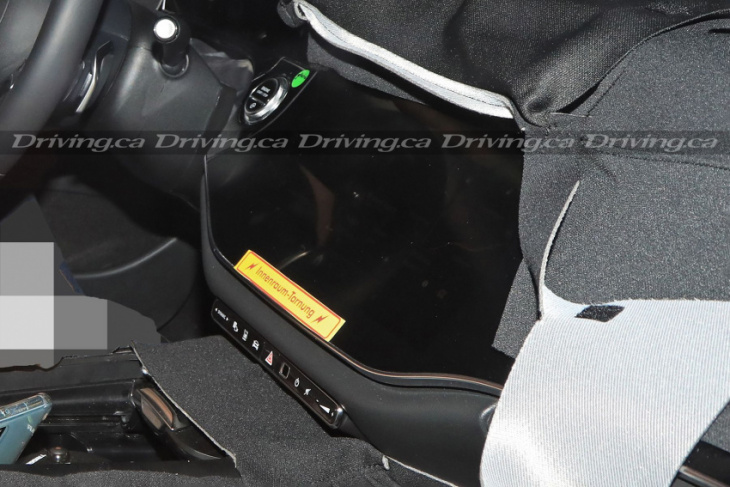 2024 mercedes-benz e-class spied with a clear view of the interior