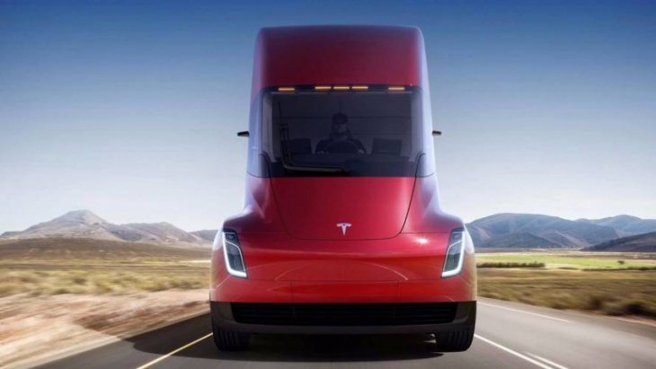 tesla semi will charge at 1+ mw using new v4 charging cable