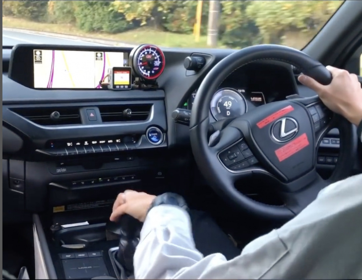 lexus ev manual transmission first look: video