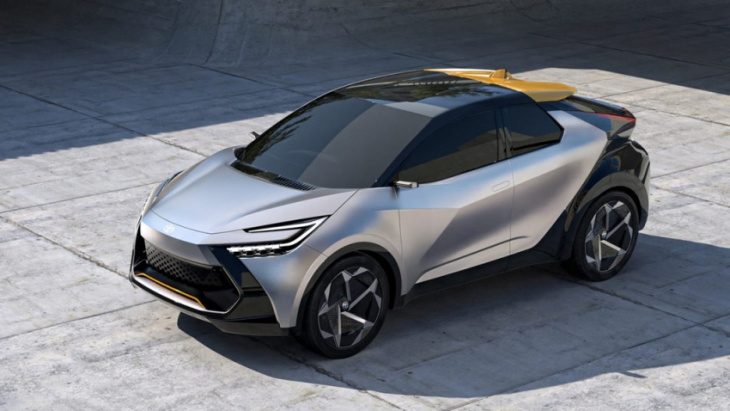 toyota c-hr prologue previews plug-in power and new look