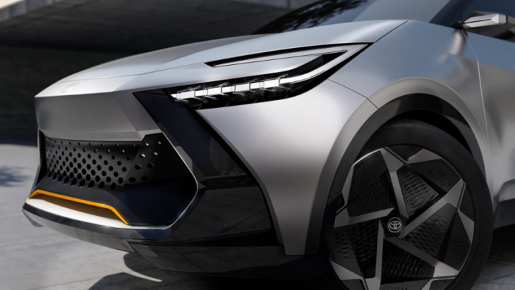 toyota c-hr prologue previews plug-in power and new look