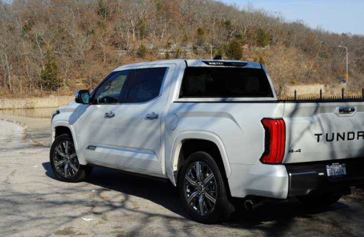 tested: 2022 toyota tundra capstone, not your grandfather’s truck