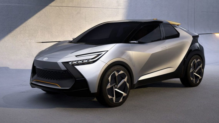 next-gen toyota c-hr  previewed by sleek prologue concept, full reveal expected next year