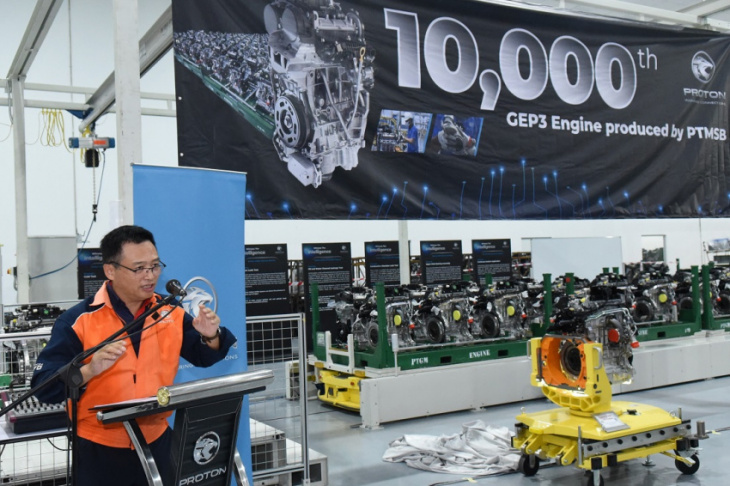 proton hits 10,000th engine milestone at tanjung malim plant