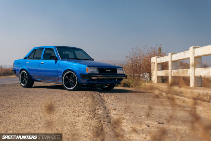 party up front, party out back: a v8 turbo corolla with a twist