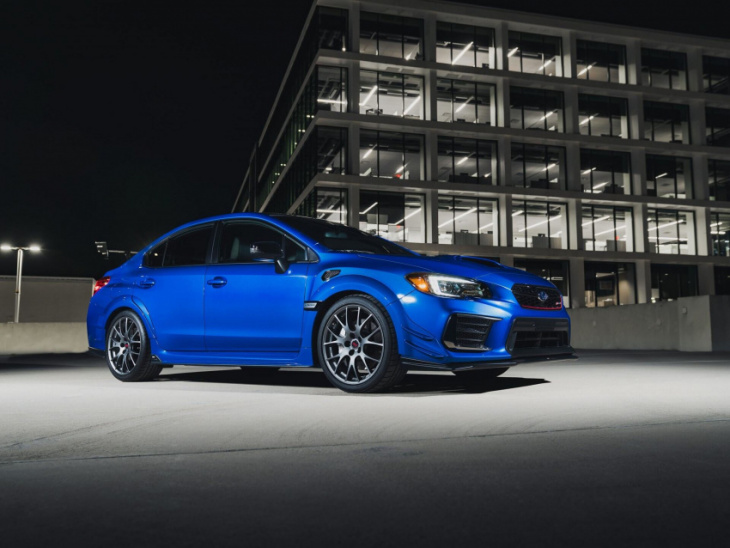 first s subaru wrx sti being sold at rm sotheby's miami auction this weekend