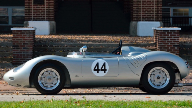 one of four 1959 porsche 718 rsk with center seat