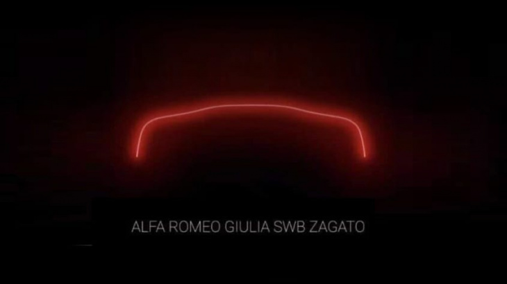 alfa romeo giulia swb zagato coming in 2023