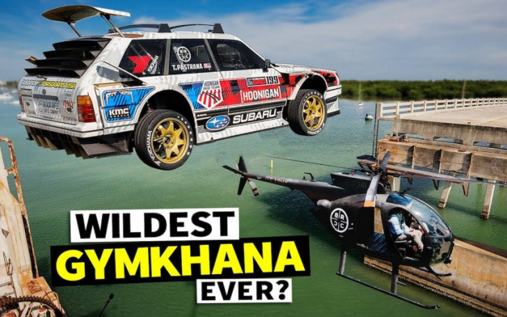 watch: travis pastrana’s “gymkhana 2022” really is the wildest ever