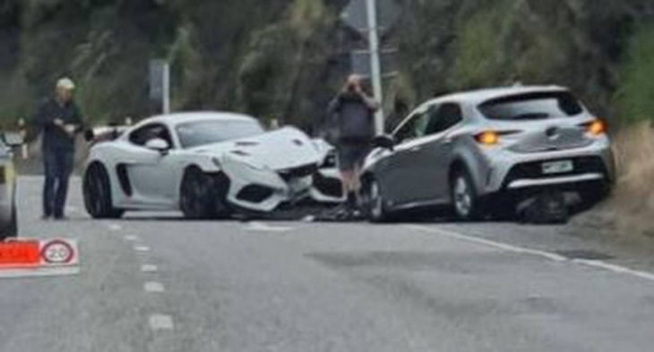 $291,000 rare sports car a likely write-off after crash