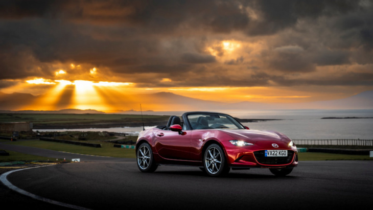 this mazda mx-5 completed a 1,600-km road trip using sustainable fuel