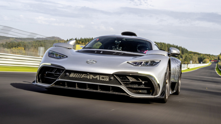 video: watch the amg one smash some more lap records