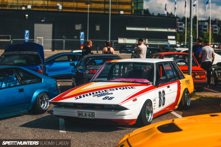 a mazda 929 kaido racer from finland