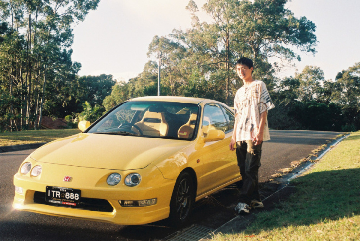 selling classic honda integra type r like 're-homing a pet' for automotive photographer