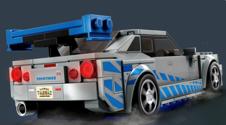 amazon, nissan gt-r r34 lego set coming—including a brian o'conner minifig