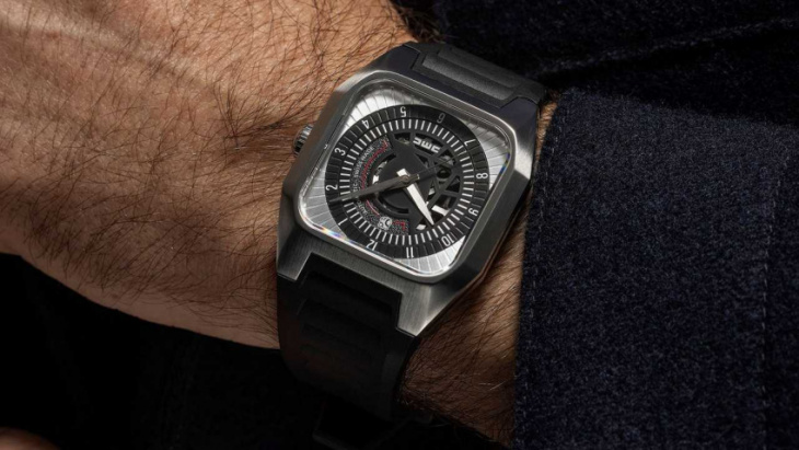 watch made from john delorean's dmc-12 is a must-have time machine
