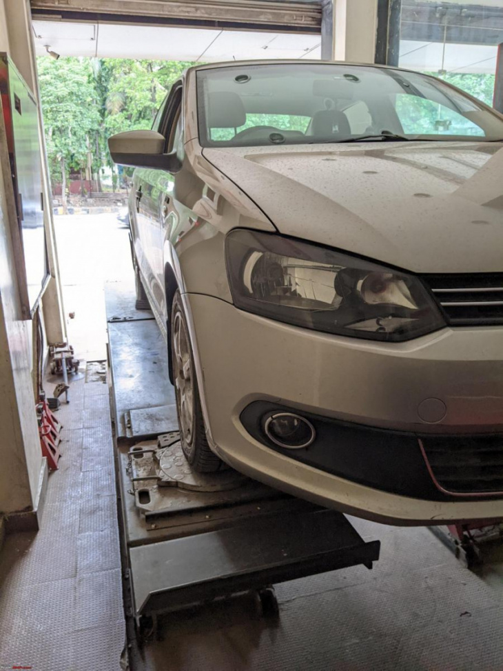 amazon, my vento tdi completes 1.57l km: major service update & part changes