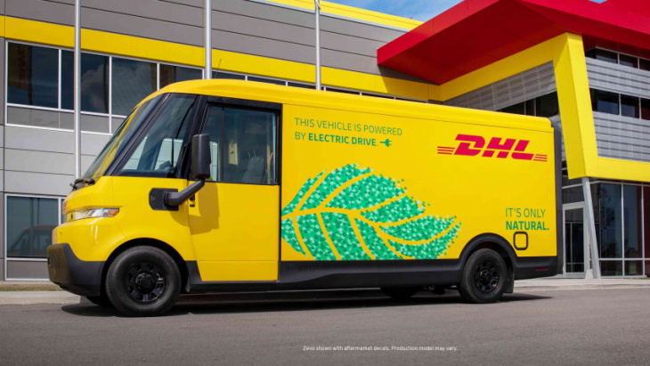 amazon, brightdrop begins mass production of its ev vans