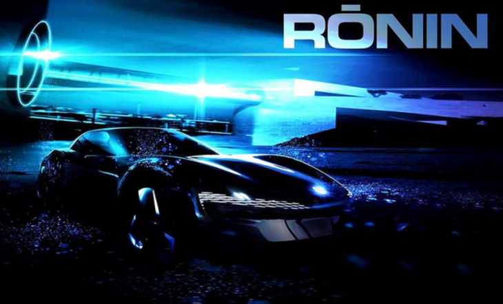 fisker ronin electric four-seat convertible teased