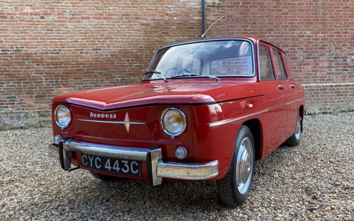 uk’s rarest cars: 1965 renault 8, the french saloon adored by a surprising number of british drivers