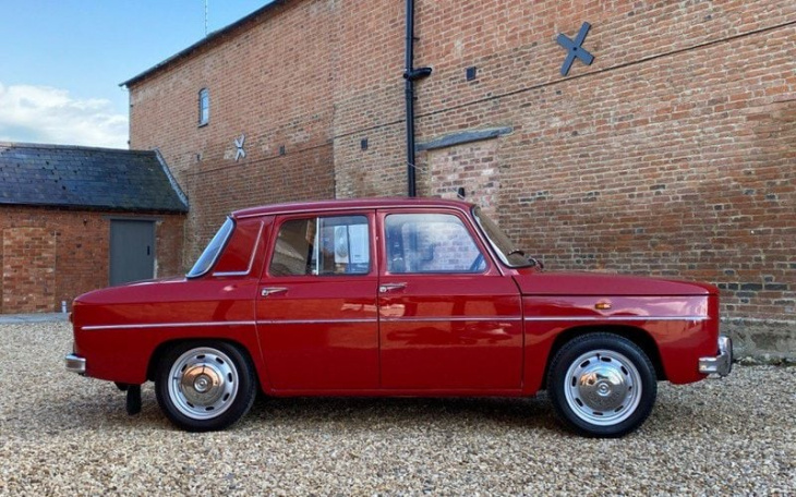 uk’s rarest cars: 1965 renault 8, the french saloon adored by a surprising number of british drivers