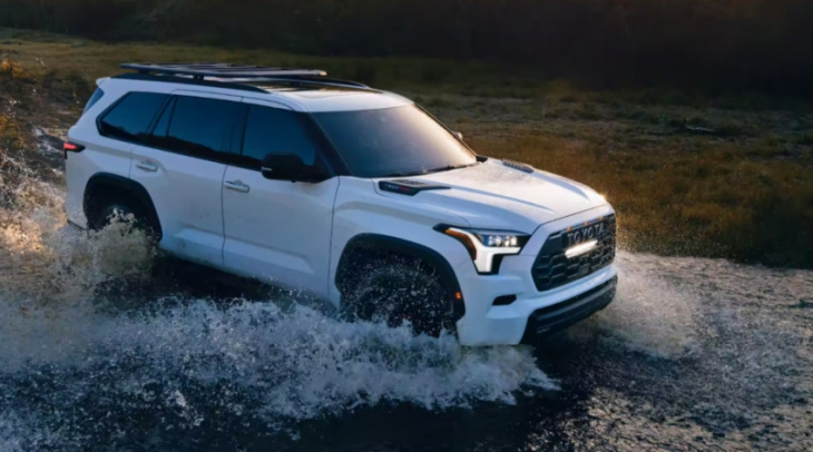 toyota gives the 2023 sequoia the trd treatment