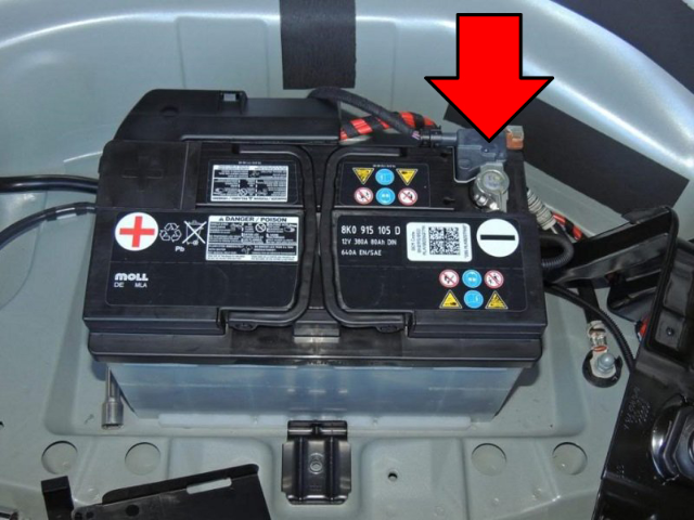 how to, how to replace the car battery on a audi rs3 sedan